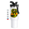 Mega Stainless steel Tumbler with lid, double wall 1,2L