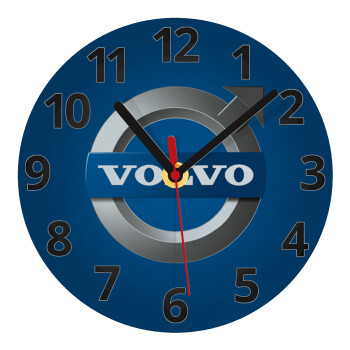 VOLVO, Ρολόι τοίχου γυάλινο (20cm)