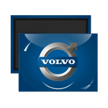 VOLVO, Ορθογώνιο μαγνητάκι ψυγείου διάστασης 9x6cm