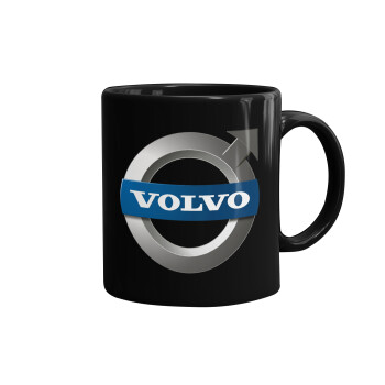 VOLVO, Mug black, ceramic, 330ml