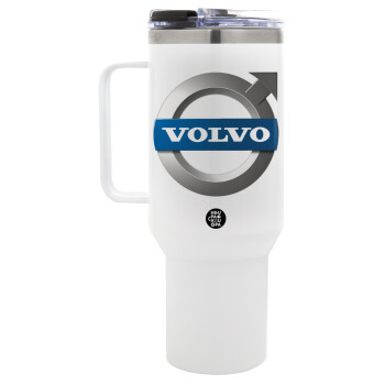 VOLVO, Mega Stainless steel Tumbler with lid, double wall 1,2L