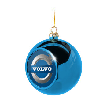 VOLVO, Χριστουγεννιάτικη μπάλα δένδρου Μπλε 8cm