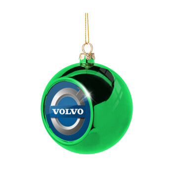 VOLVO, Χριστουγεννιάτικη μπάλα δένδρου Πράσινη 8cm