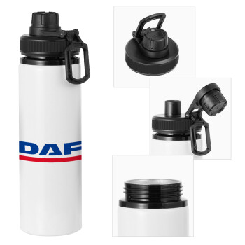 DAF, Μεταλλικό παγούρι νερού με καπάκι ασφαλείας, αλουμινίου 850ml