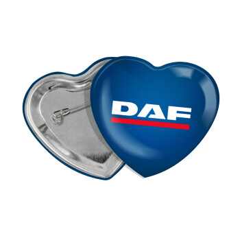 DAF, Κονκάρδα παραμάνα καρδιά (57x52mm)