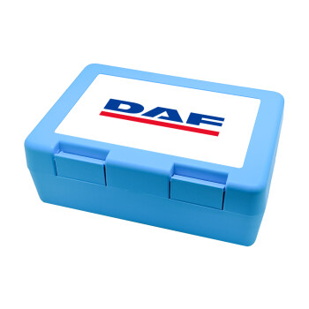 DAF, Children's cookie container LIGHT BLUE 185x128x65mm (BPA free plastic)