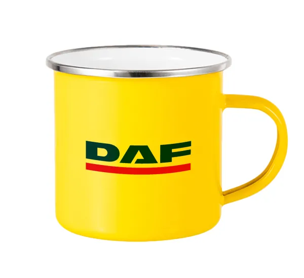 DAF — Yellow Enamel Metallic Cup 360ml