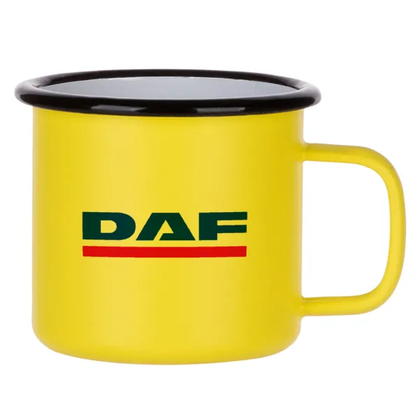 DAF — Κούπα Μεταλλική εμαγιέ ΜΑΤ Κίτρινη 360ml