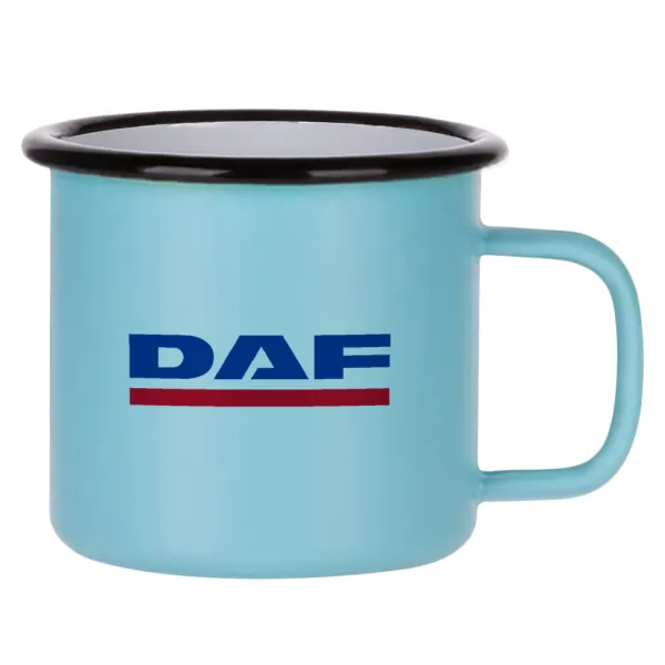 DAF — Κούπα Μεταλλική εμαγιέ ΜΑΤ σιέλ 360ml