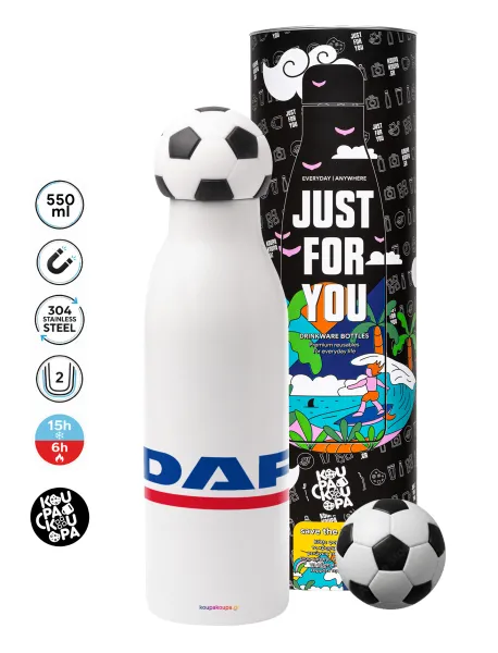 DAF — Soccer Metal mug thermos, double wall, 550ml