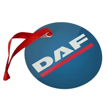 DAF, Christmas ornament glass 9cm