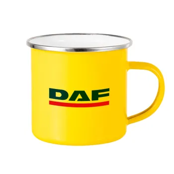 DAF, Κούπα Μεταλλική εμαγιέ Κίτρινη 360ml