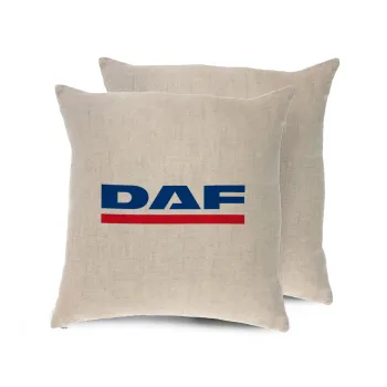 DAF, Μαξιλάρι καναπέ ΛΙΝΟ 40x40cm περιέχεται το  γέμισμα