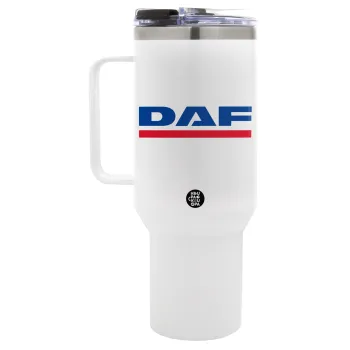 DAF, Mega Tumbler με καπάκι, διπλού τοιχώματος (θερμό) 1,2L