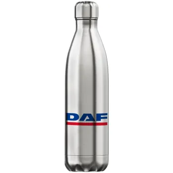 DAF, Inox (Stainless steel) hot metal mug, double wall, 750ml