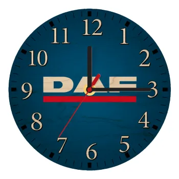 DAF, Ρολόι τοίχου ξύλινο plywood (20cm)
