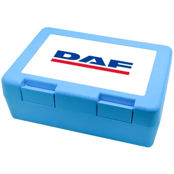 DAF, Children's cookie container LIGHT BLUE 185x128x65mm (BPA free plastic)