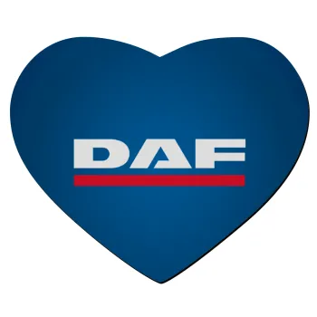 DAF, Mousepad καρδιά 23x20cm