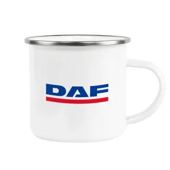 DAF, Κούπα Μεταλλική εμαγιέ λευκη 360ml