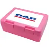 Children's cookie container PINK 185x128x65mm (BPA free plastic)