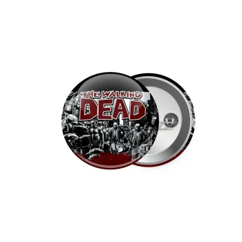 The walking dead comic drawing zombie, Κονκάρδα παραμάνα 5cm