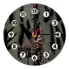Wooden wall clock (20cm)