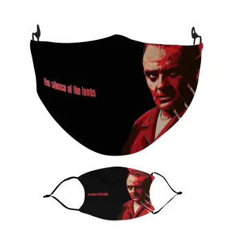Hannibal Lecter, Μάσκα υφασμάτινη Ενηλίκων πολλαπλών στρώσεων με υποδοχή φίλτρου