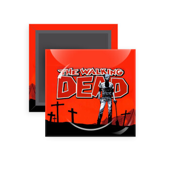 The Walking Dead, Μαγνητάκι ψυγείου τετράγωνο διάστασης 5x5cm