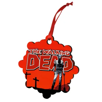 The Walking Dead, Christmas ornament snowflake wooden 7.5cm