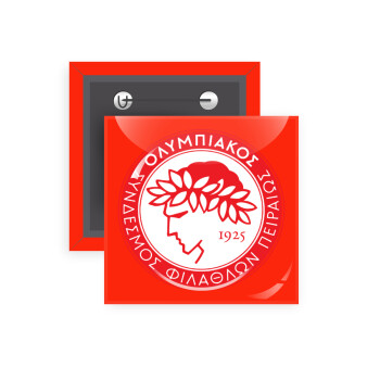 Ολυμπιακός, Κονκάρδα παραμάνα τετράγωνη 5x5cm