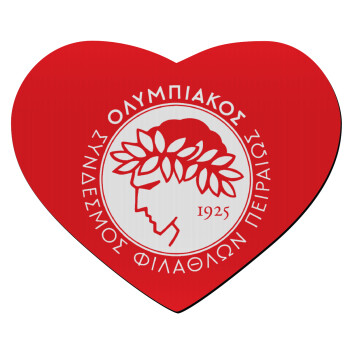 Ολυμπιακός, Mousepad heart 23x20cm