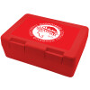 Children's cookie container RED 185x128x65mm (BPA free plastic)