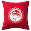 Sofa cushion RED 50x50cm includes filling