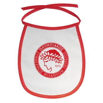 Ολυμπιακός, Σαλιάρα μωρού αλέκιαστη με κορδόνι Κόκκινη