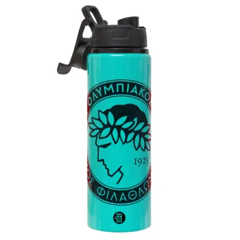 Ολυμπιακός, Μεταλλικό παγούρι νερού με καπάκι ασφαλείας, αλουμινίου 850ml