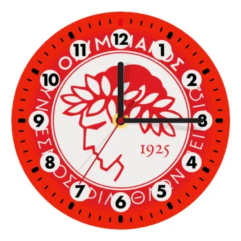 Ολυμπιακός, Wooden wall clock (20cm)